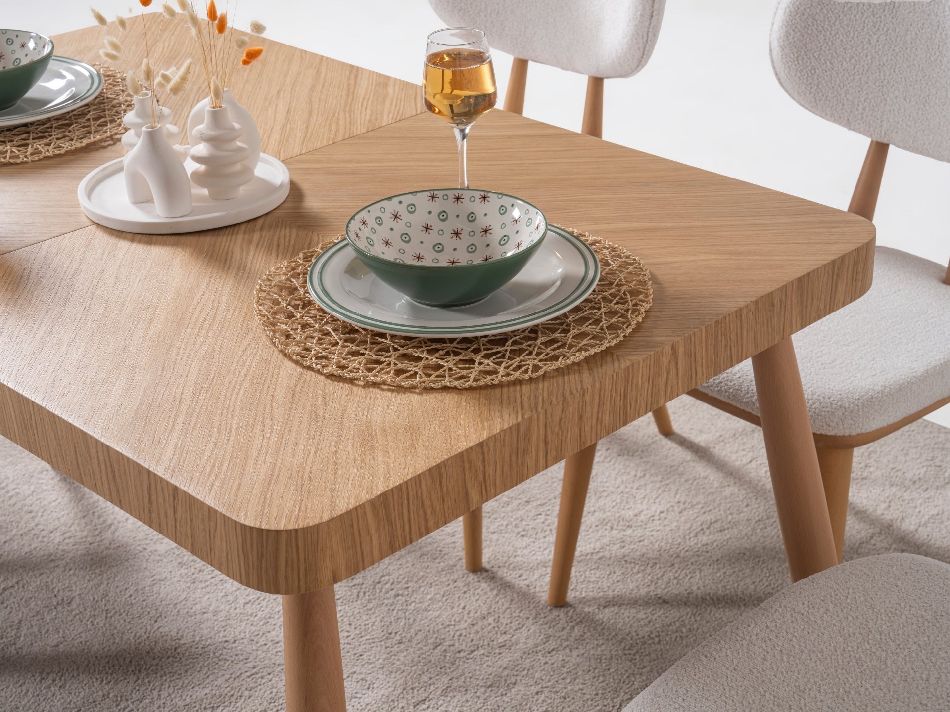 Barcelona Masa Sandalye Seti