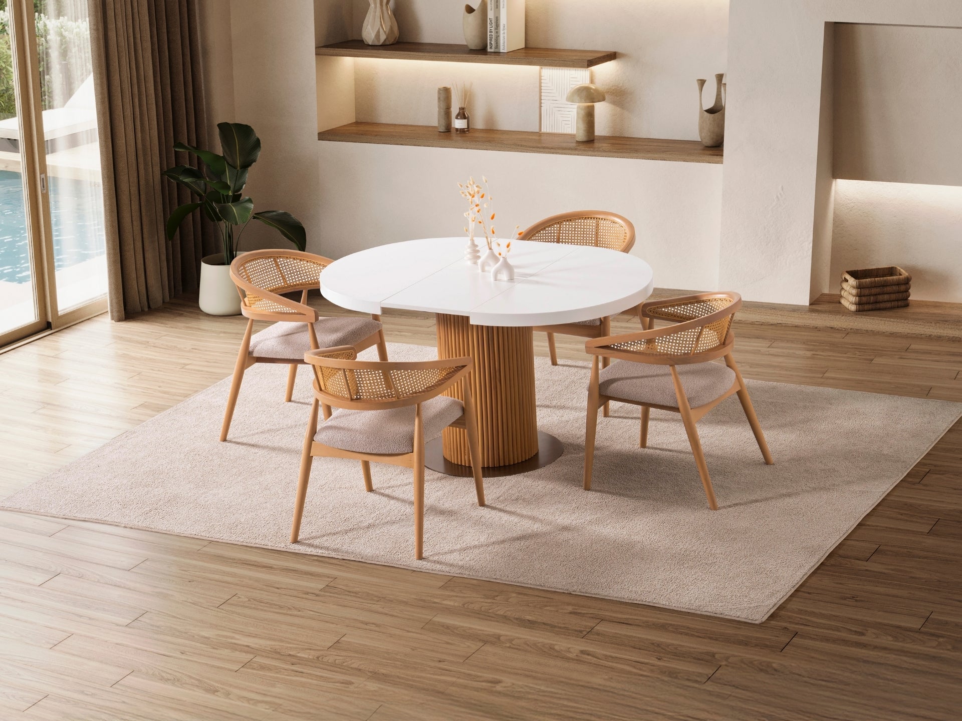 Bergama Masa Sandalye Seti