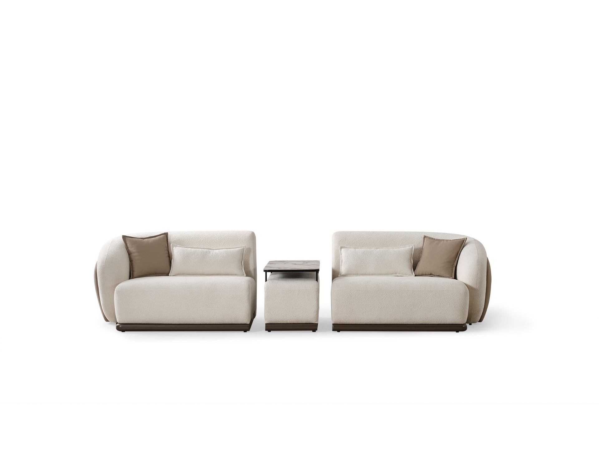 Latte 3'lü Kanepe (Sehpalı)