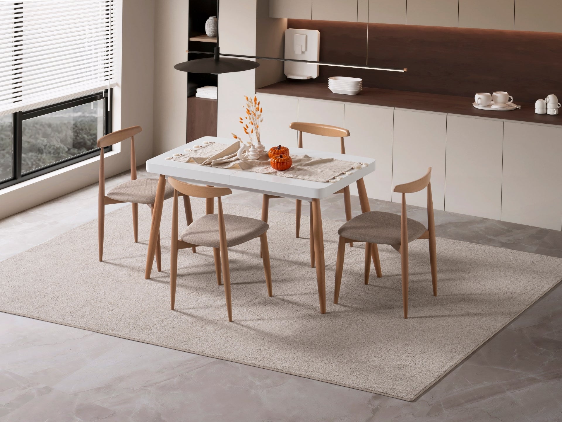 Rolla Masa Sandalye Seti