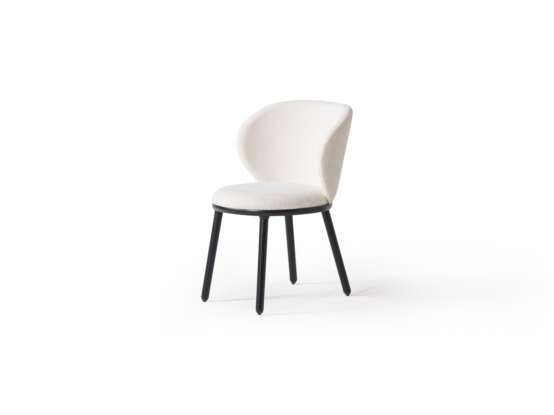 Dominik Sandalye (Beyaz - Siyah)