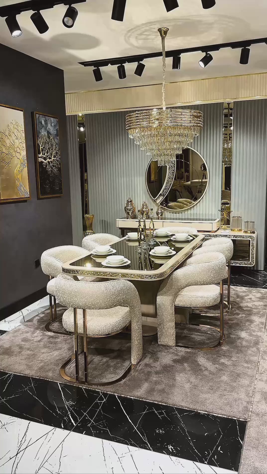 Tesla Lux Yemek Odası