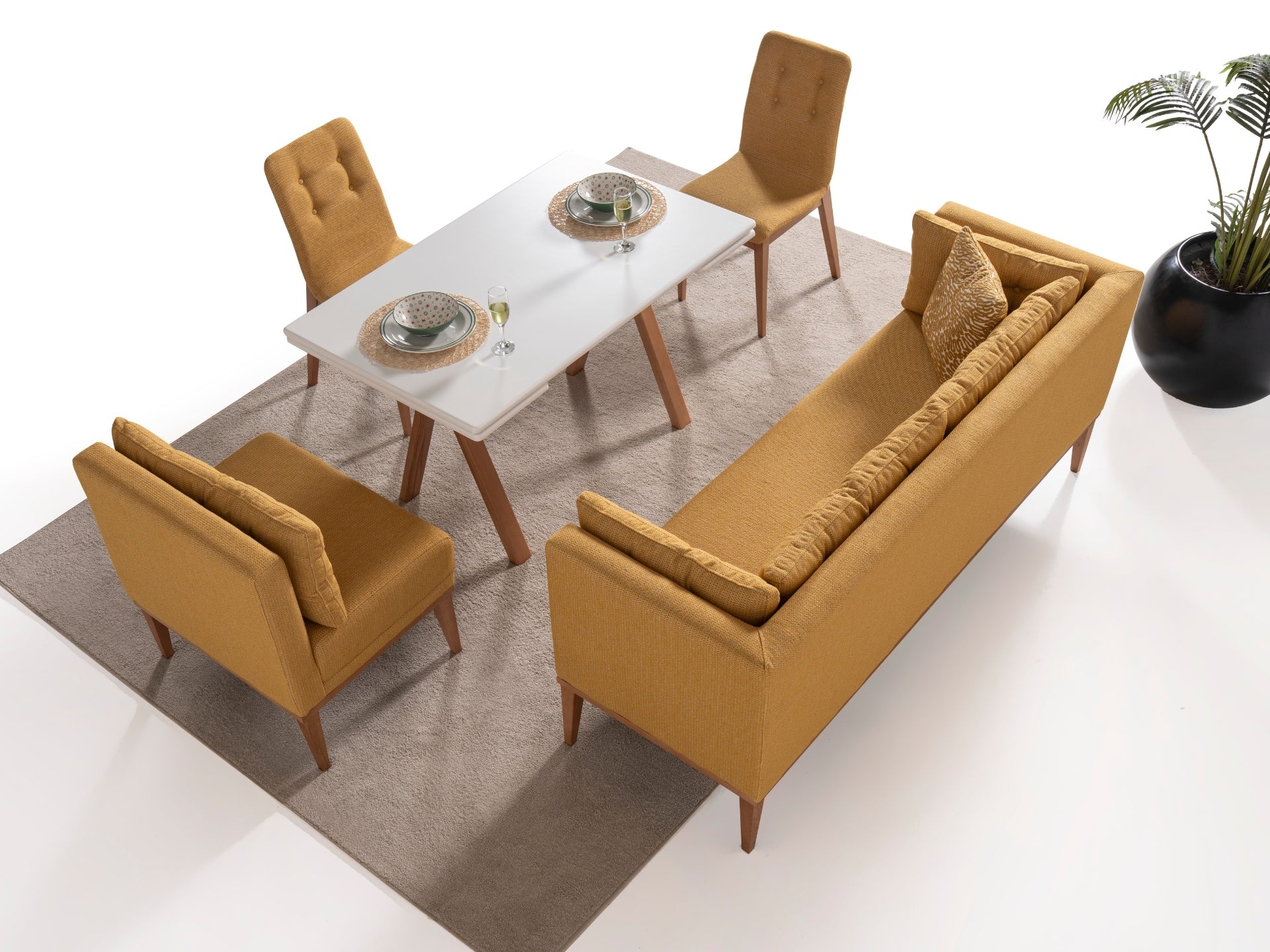 Rio Ekbanklı Mutfak Seti