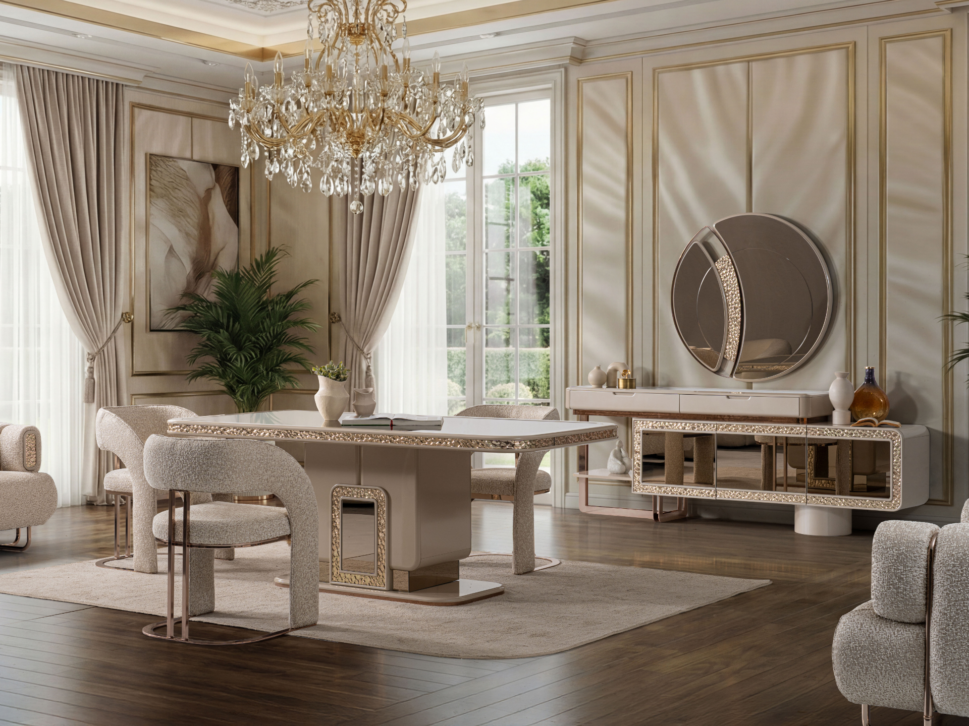 Tesla Lux Yemek Odası