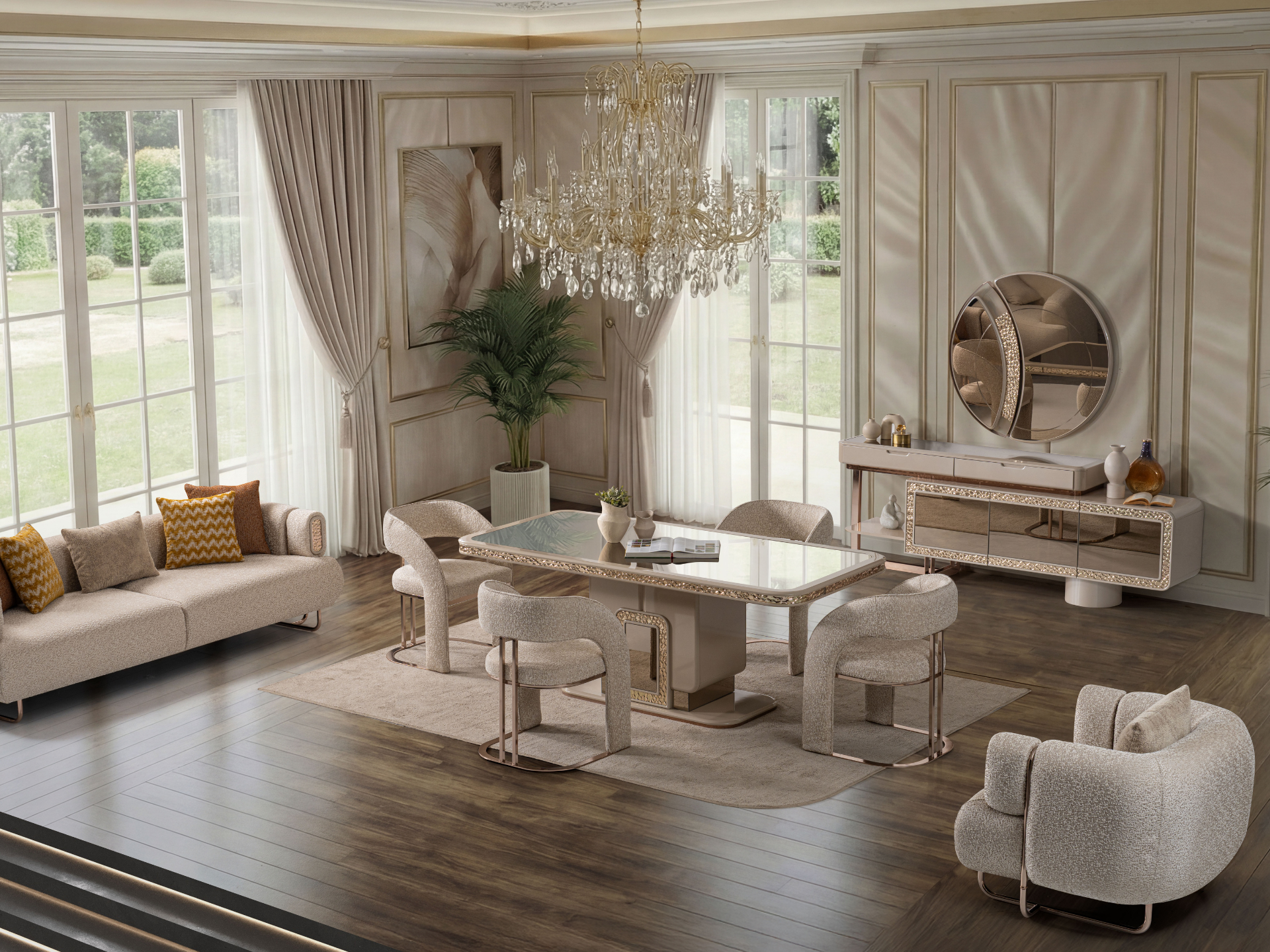 Tesla Lux Yemek Odası